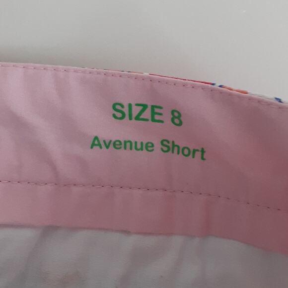 Lilly Pulitzer Avenue Short Coral Seaside Bermuda Short Womens 8 Beach Florida - Picture 5 of 9